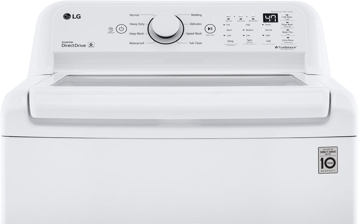 LG - 4.5 Cu. Ft. Smart Top Load Washer with Vibration Reduction and TurboDrum Technology - White_10