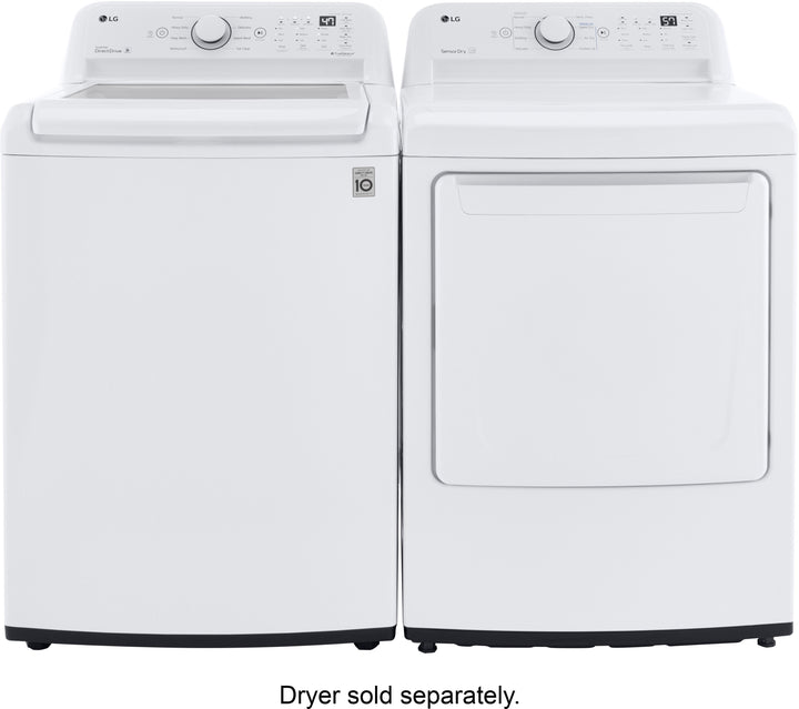 LG - 4.5 Cu. Ft. Smart Top Load Washer with Vibration Reduction and TurboDrum Technology - White_20