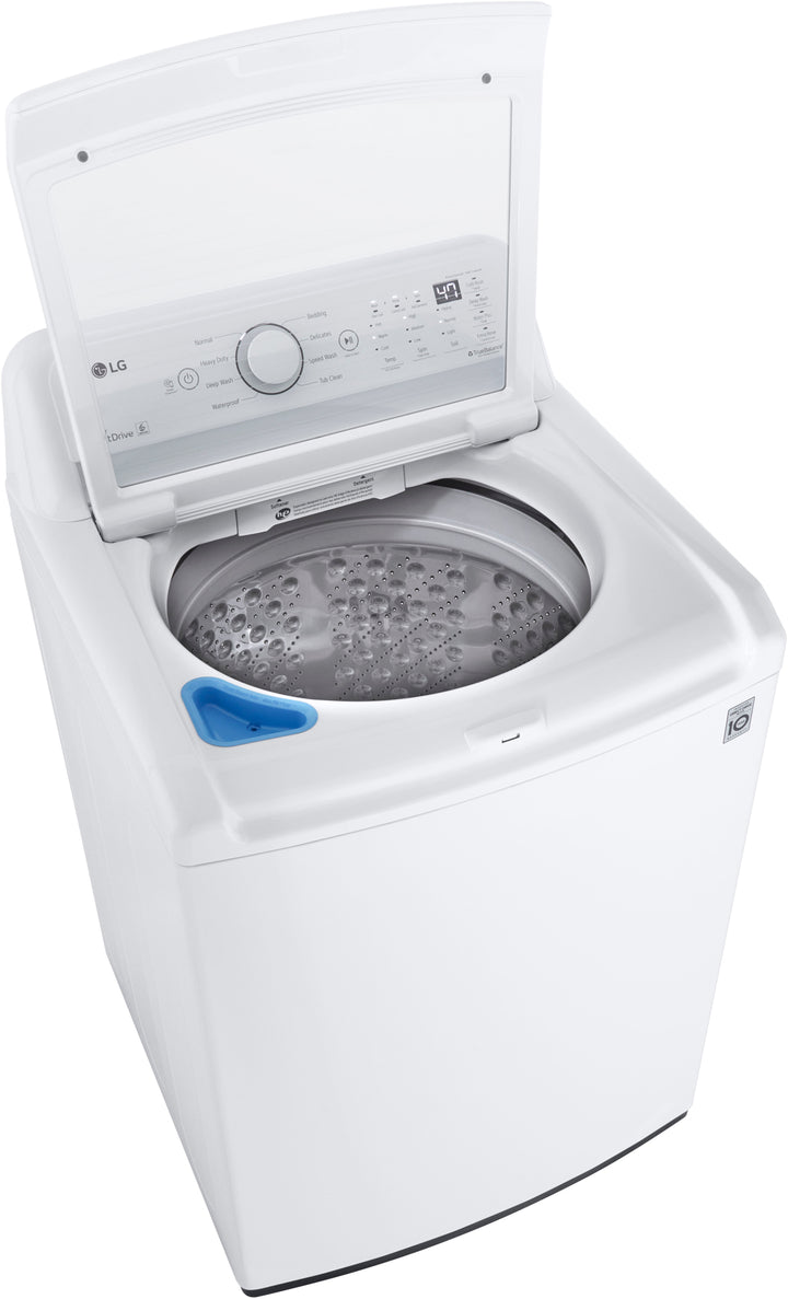 LG - 4.5 Cu. Ft. Smart Top Load Washer with Vibration Reduction and TurboDrum Technology - White_16