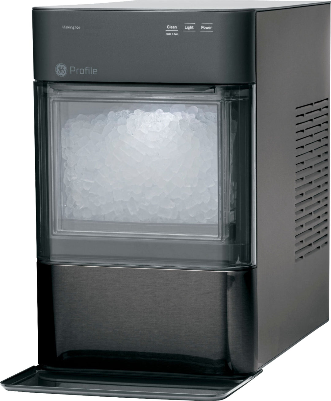 GE Profile - Opal 2.0 24 lb. Portable Ice maker with Nugget Ice Production and Built-In WiFi - Black stainless steel_6