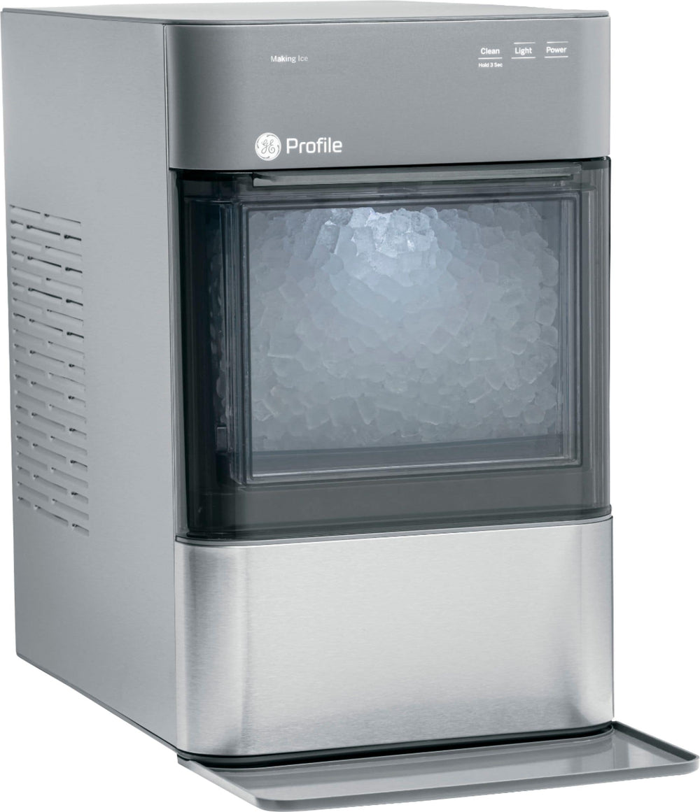 GE Profile - Opal 2.0 24 lb. Portable Ice maker with Nugget Ice Production and Built-In WiFi - Stainless steel_1