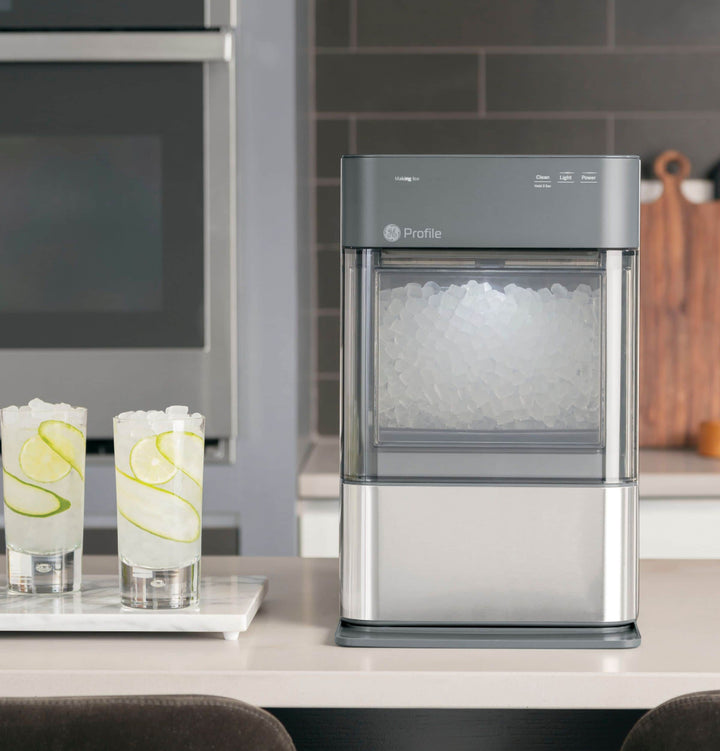GE Profile - Opal 2.0 24 lb. Portable Ice maker with Nugget Ice Production and Built-In WiFi - Stainless steel_9