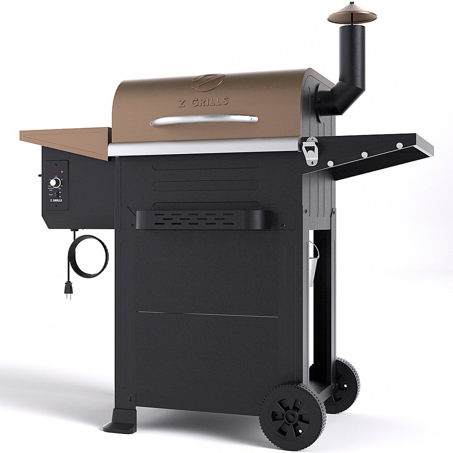 Z GRILLS - 6002B Wood Pellet Grill and Smoker - Bronze_0