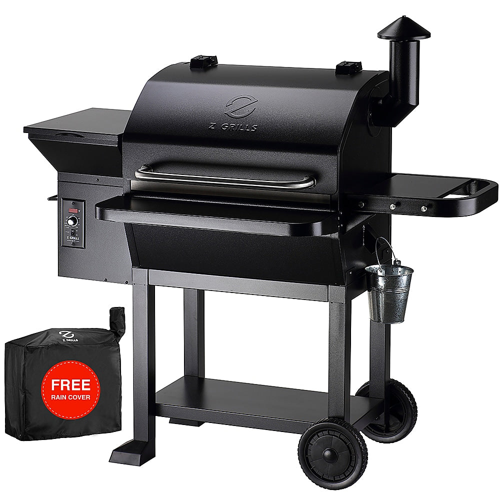 Z GRILLS - 10002B Wood Pellet Grill and Smoker - Black_0