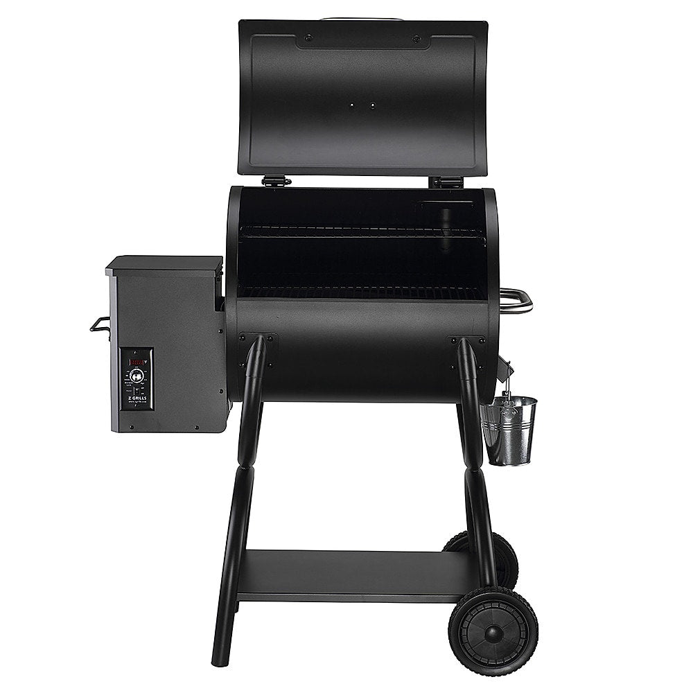 Z GRILLS - 550A Wood Pellet Grill and Smoker - Black_1