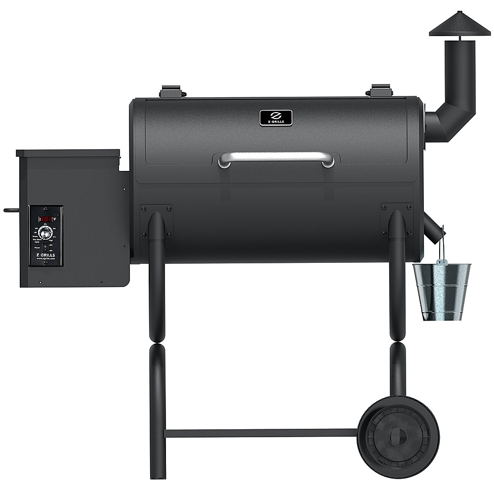Z GRILLS - 550B Wood Pellet Grill and Smoker - Black_1