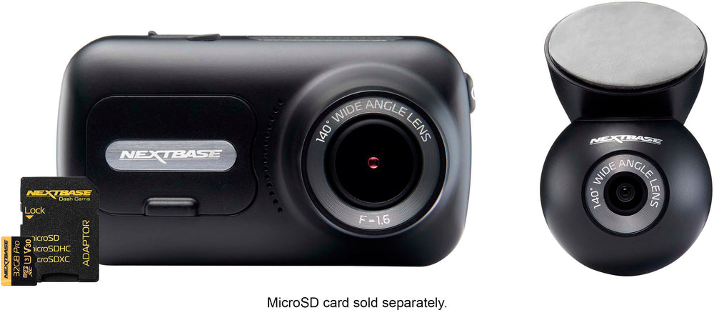 Nextbase 320XR Dash Camera with Rear Window Camera - Black_1