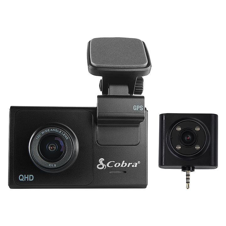 Cobra - SC 200 and FV-CV1 Dual-View Smart Dash Cam with Cabin-View Accessory Camera Bundle_0