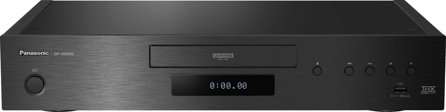 Panasonic 4K Ultra HD Streaming Blu-ray Player with HDR10+ & Dolby Vision Playback,THX Certified, Hi-Res Sound-DP-UB9000 - Black_0