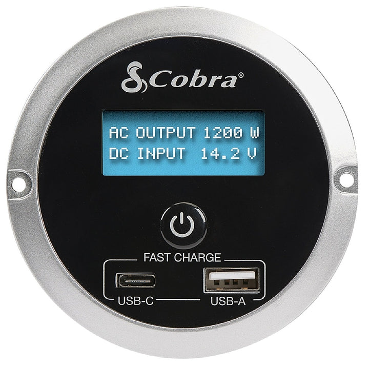 Cobra - Remote On/Off Controller with Fast Charge USB - Black_0