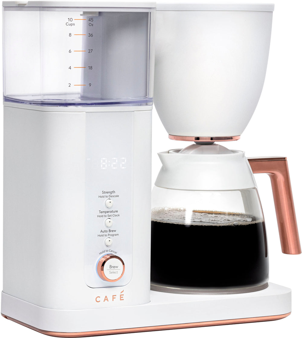 Café - Smart Drip 10-Cup Coffee Maker with WiFi - Matte White_1