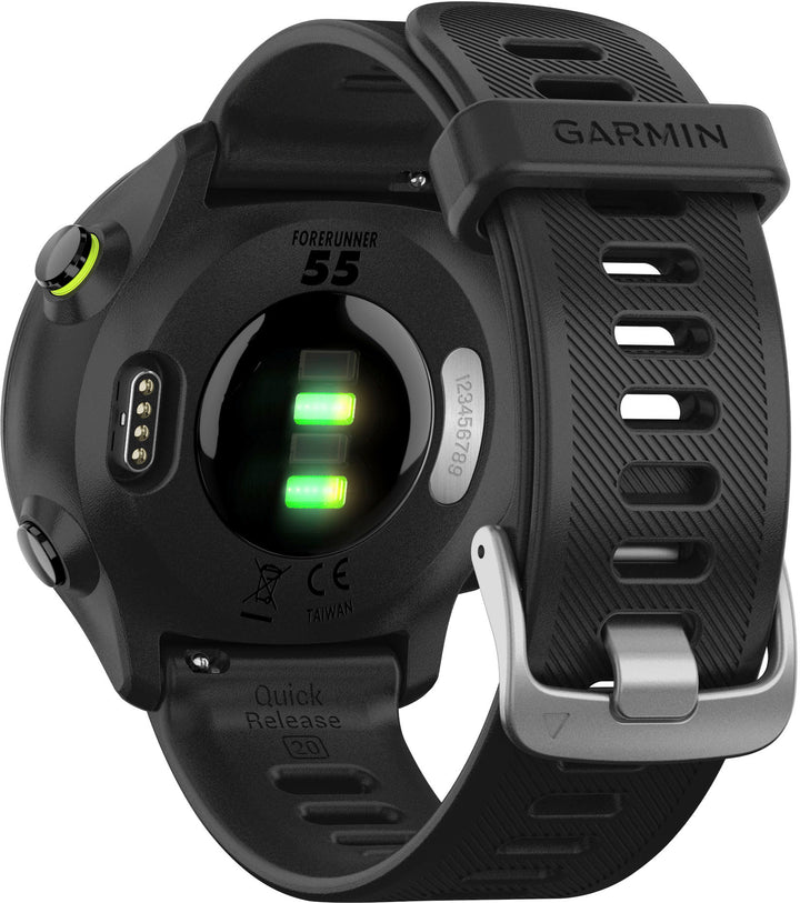 Garmin - Forerunner 55 Smartwatch 26mm Fiber-Reinforced Polymer - Black_3