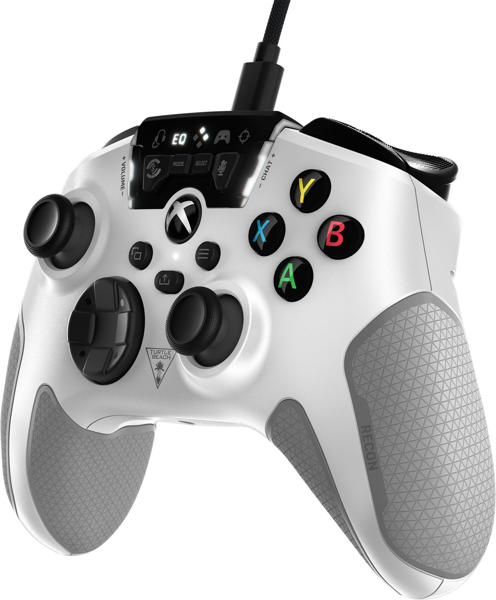 Turtle Beach - Recon Controller Wired Controller for Xbox Series X, Xbox Series S, Xbox One & Windows PCs with Remappable Buttons - White_1