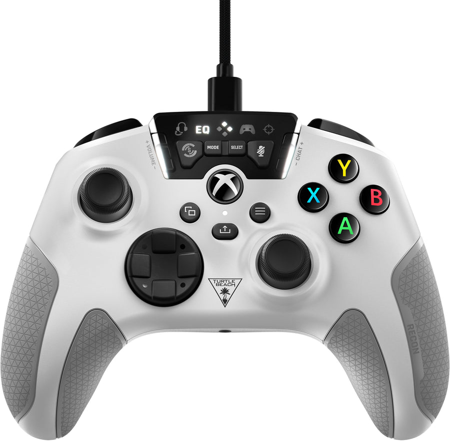Turtle Beach - Recon Controller Wired Controller for Xbox Series X, Xbox Series S, Xbox One & Windows PCs with Remappable Buttons - White_0