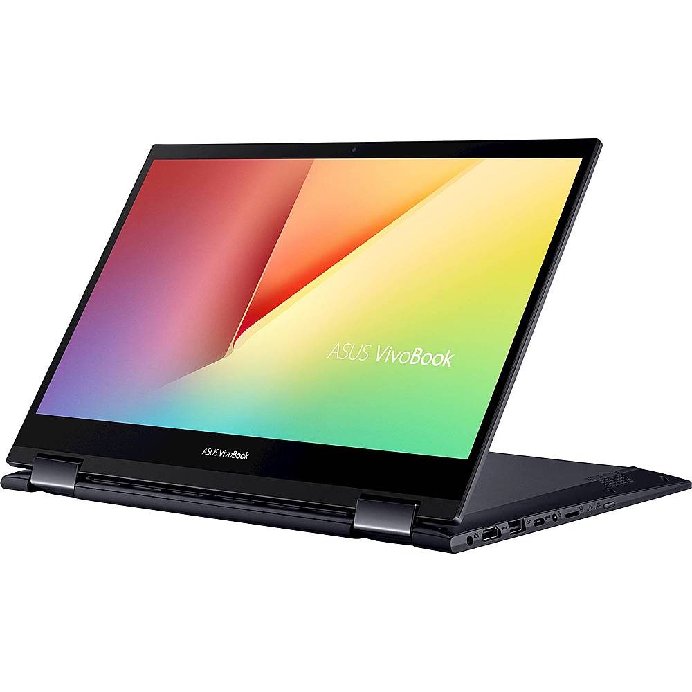 ASUS - VivoBook Flip 14 14" Touch-Screen Laptop - AMD Ryzen 5 - 8GB Memory - 512GB Solid State Drive - Bespoke Black_13