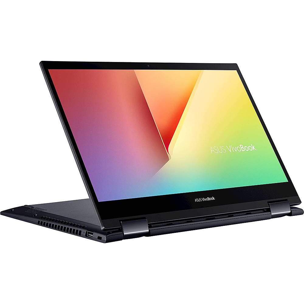 ASUS - VivoBook Flip 14 14" Touch-Screen Laptop - AMD Ryzen 5 - 8GB Memory - 512GB Solid State Drive - Bespoke Black_10