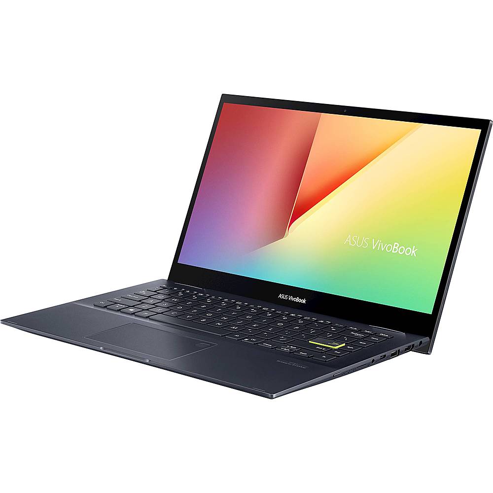 ASUS - VivoBook Flip 14 14" Touch-Screen Laptop - AMD Ryzen 5 - 8GB Memory - 512GB Solid State Drive - Bespoke Black_12