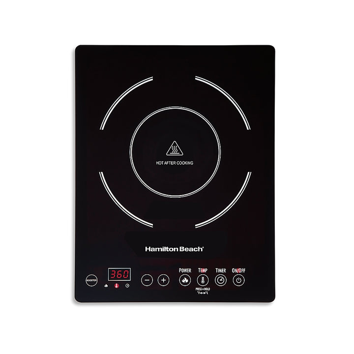 Hamilton Beach - 10" Modular Electric Induction Cooktop - Black_1