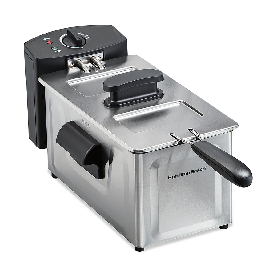 Hamilton Beach - 8 Cup Professional Style Deep Fryer - STAINLESS STEEL_0