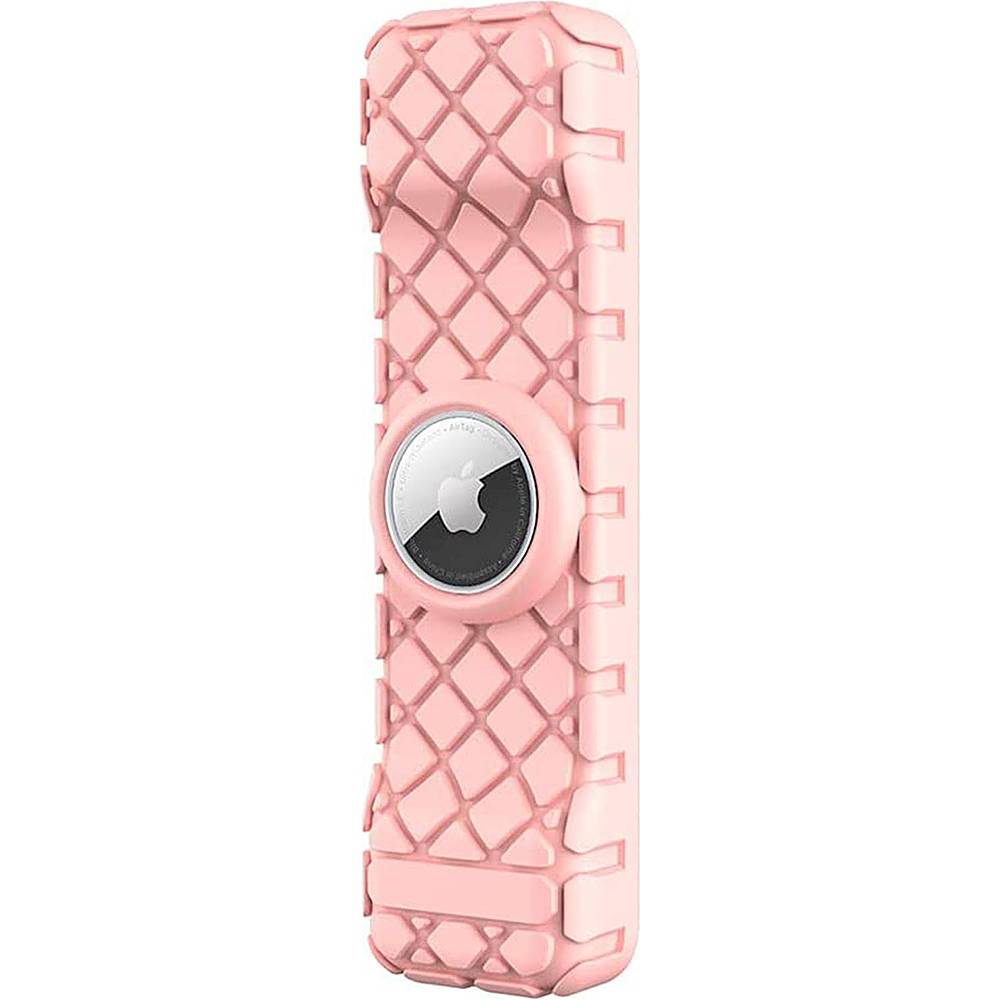 SaharaCase - Apple TV 4K Remote Silicone Case for Apple AirTag - Pink_4