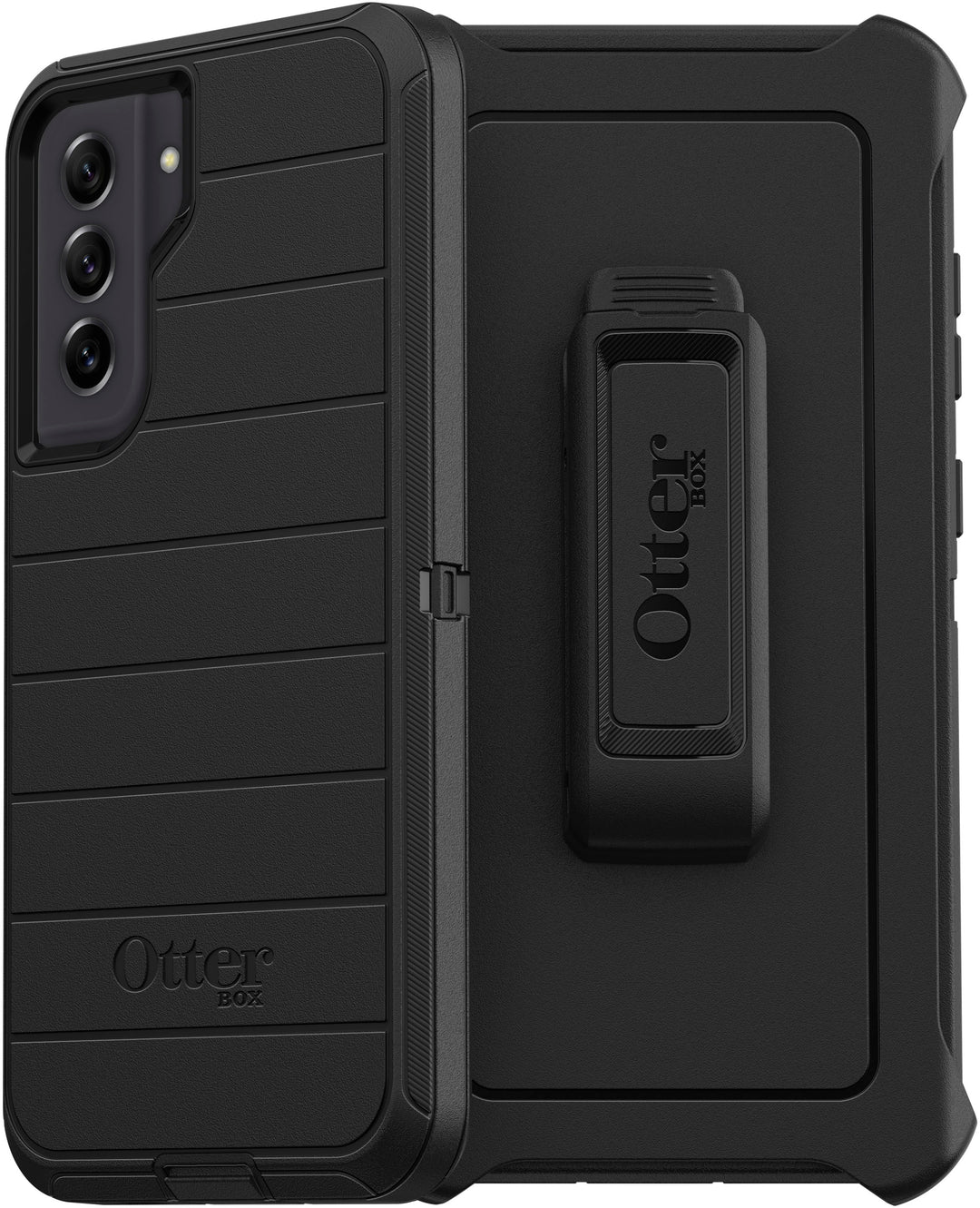 OtterBox - Defender Pro Series Hard Shell for Samsung Galaxy S21 FE 5G - Black_1