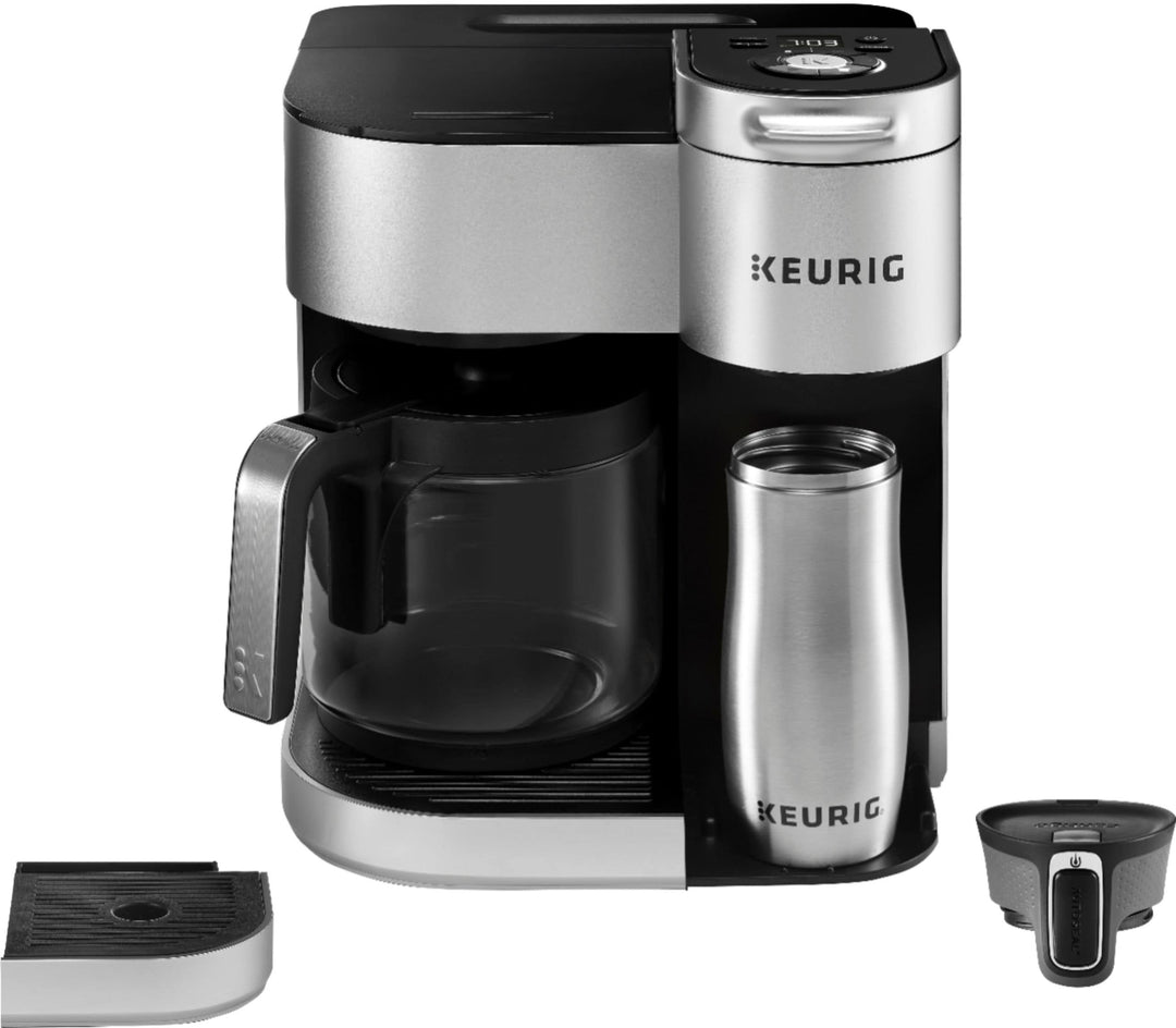 Keurig - K Duo Special Edition Single Serve K-Cup Pod Coffee Maker - Silver_6