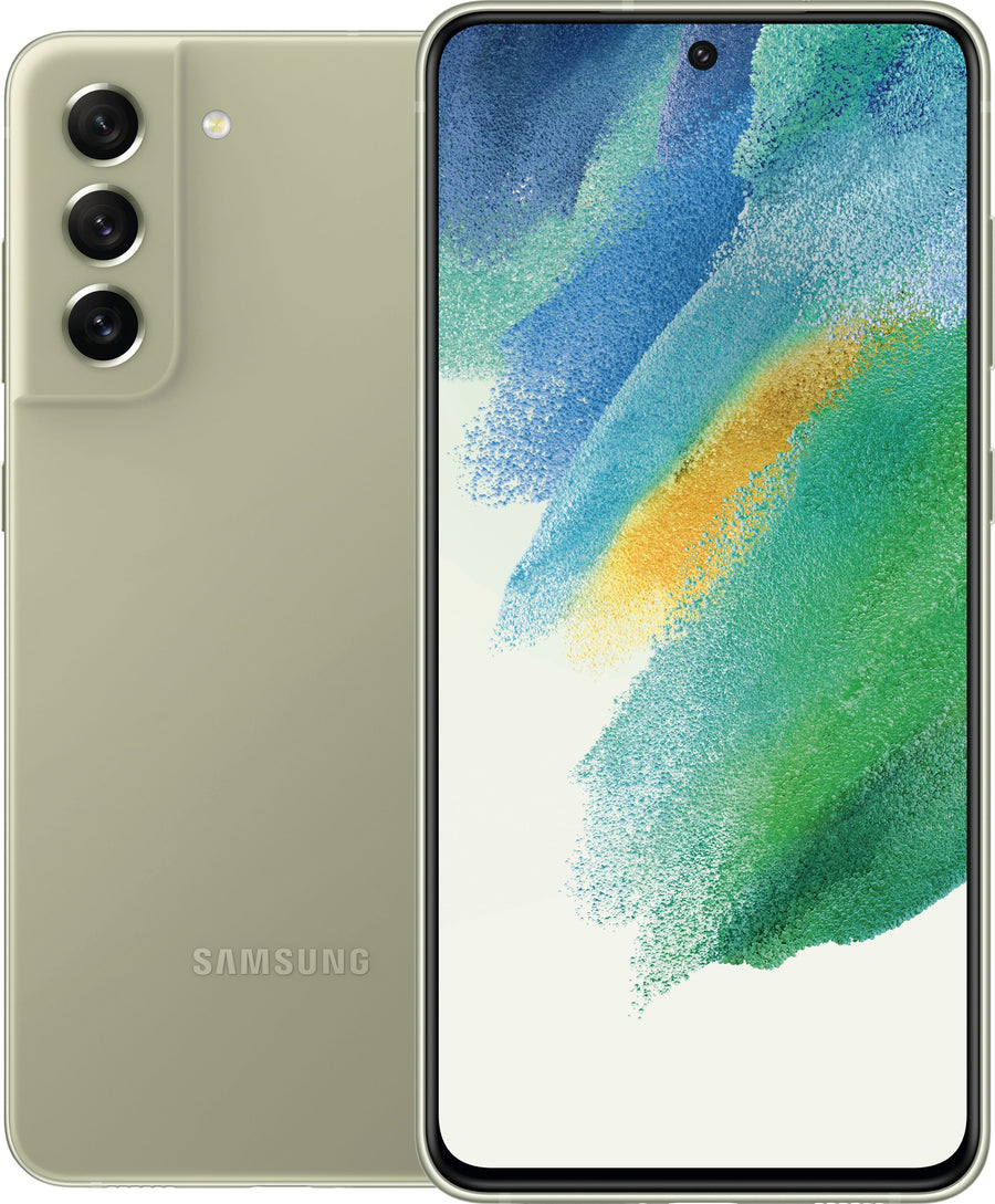 Samsung - Galaxy S21 FE 5G 128GB - Olive (Verizon)_0