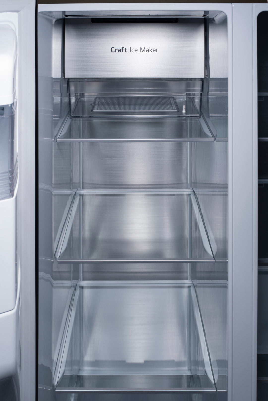 LG - 27 Cu. Ft. Side-by-Side Smart Refrigerator with Craft Ice and InstaView - Stainless steel_2