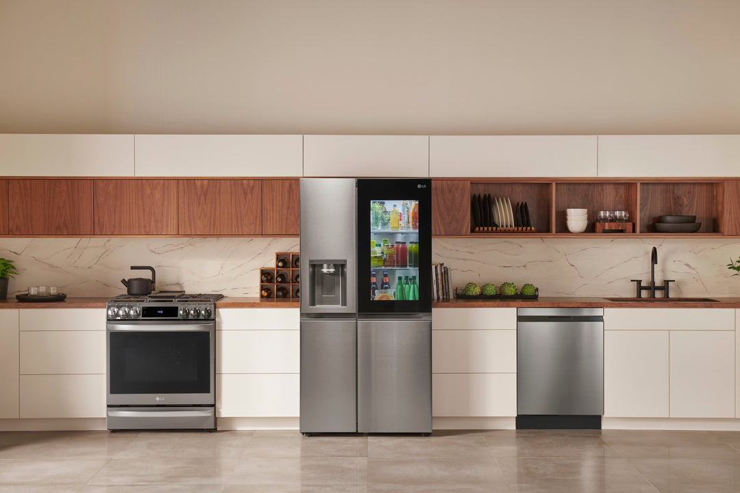LG - 27 Cu. Ft. Side-by-Side Smart Refrigerator with Craft Ice and InstaView - Stainless steel_6