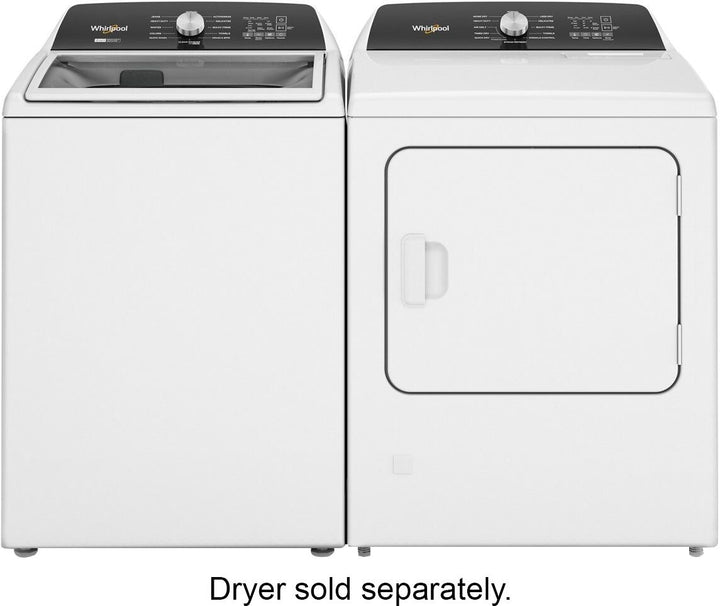 Whirlpool - 4.7-4.8 Cu. Ft. Top Load Washer with 2 in 1 Removable Agitator - White_12