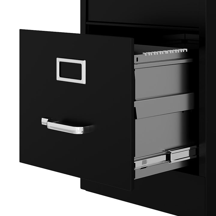 Hirsh 22-in Deep 2 Drawer, Letter Width, Vertical File Cabinet, Black - Black_3