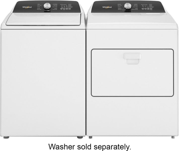 Whirlpool - 7 Cu. Ft. Electric Dryer with Moisture Sensing - White_11