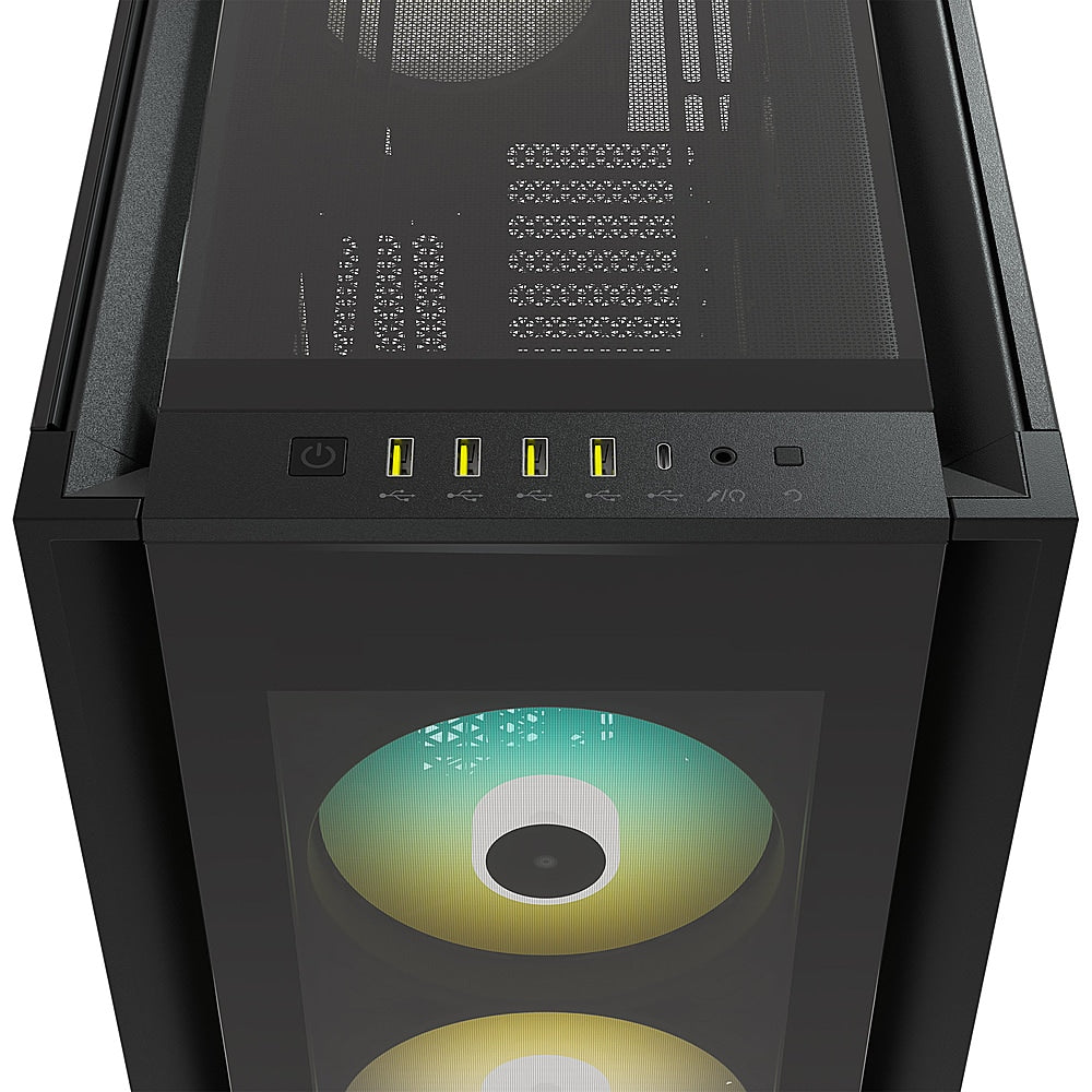 CORSAIR - iCUE 7000X RGB ATX/Mini ITX/Micro ATX/EATX Full-tower Case - Black_8