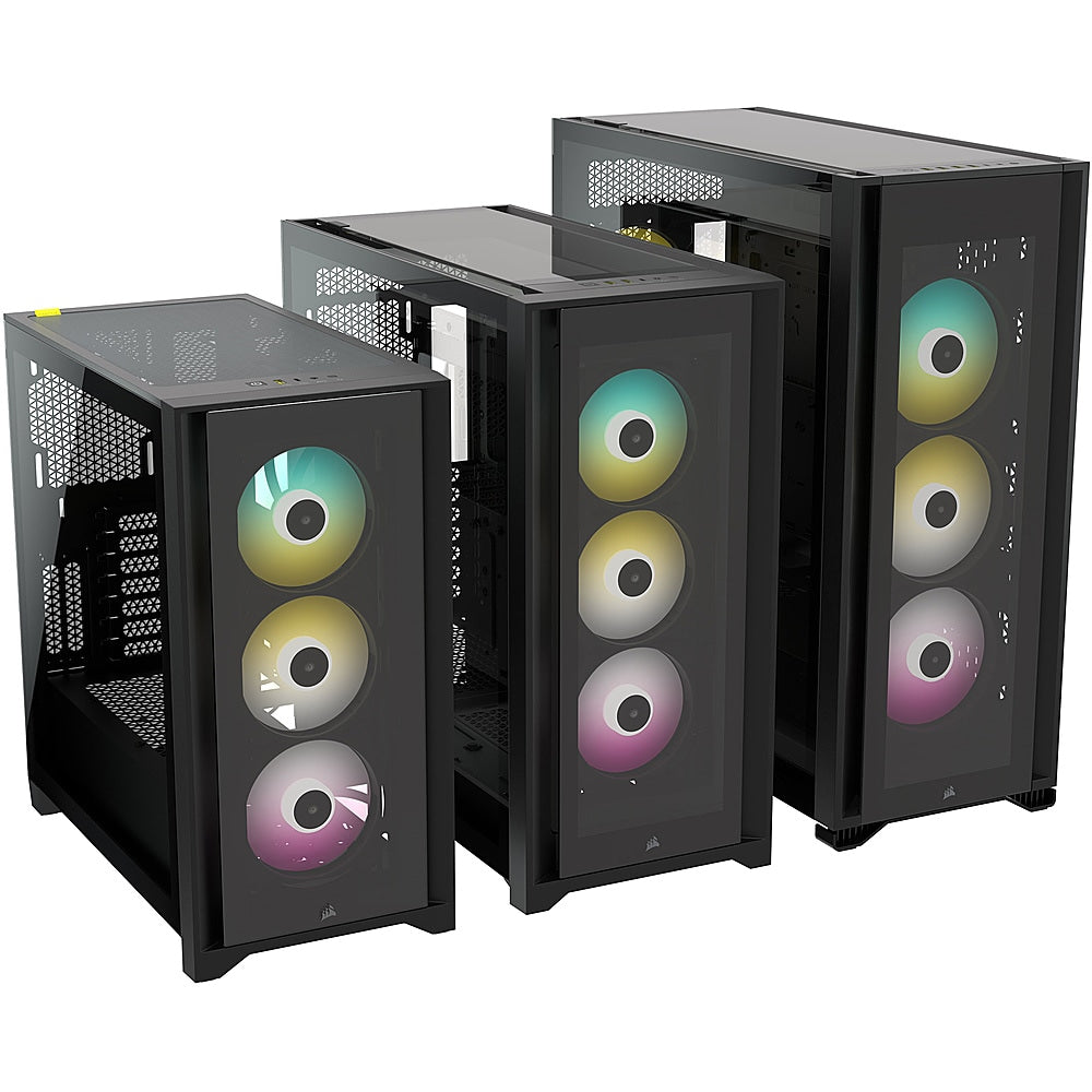 CORSAIR - iCUE 7000X RGB ATX/Mini ITX/Micro ATX/EATX Full-tower Case - Black_9