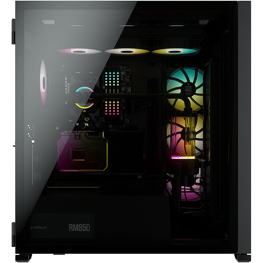 CORSAIR - iCUE 7000X RGB ATX/Mini ITX/Micro ATX/EATX Full-tower Case - Black_21
