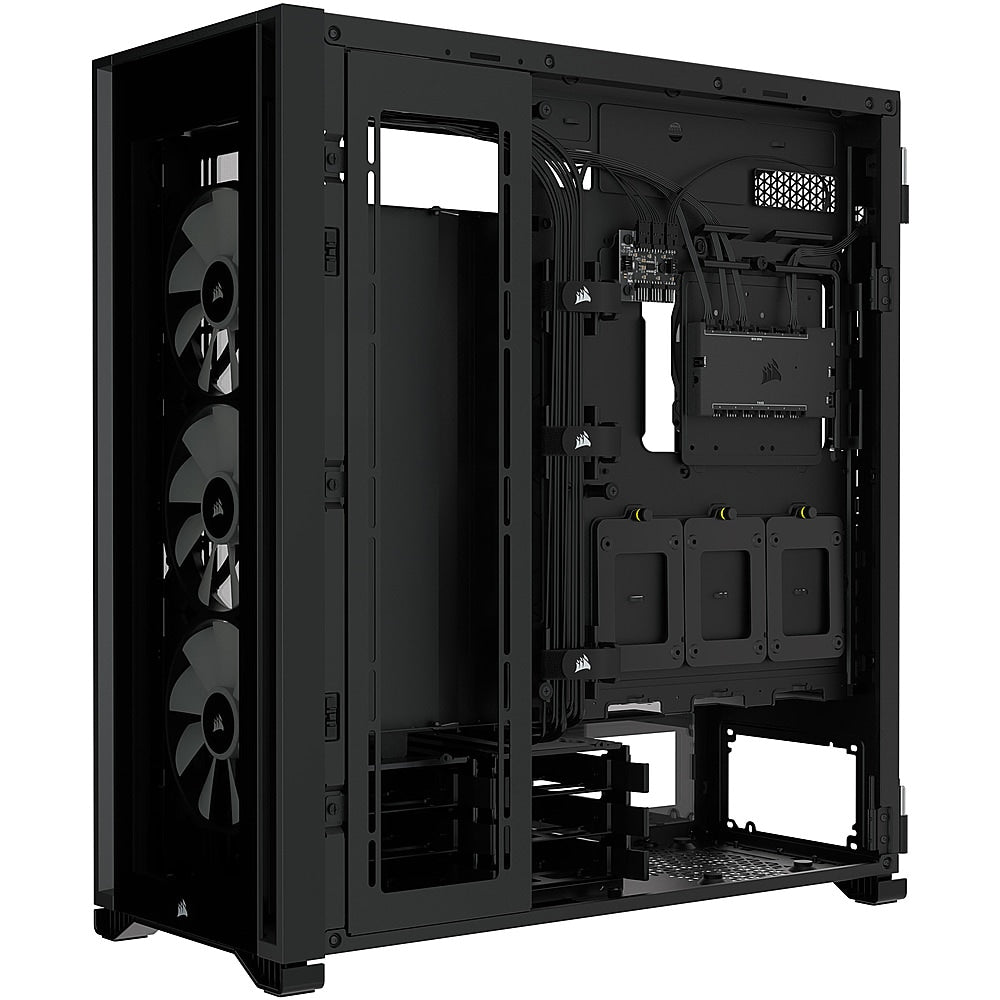 CORSAIR - iCUE 7000X RGB ATX/Mini ITX/Micro ATX/EATX Full-tower Case - Black_12