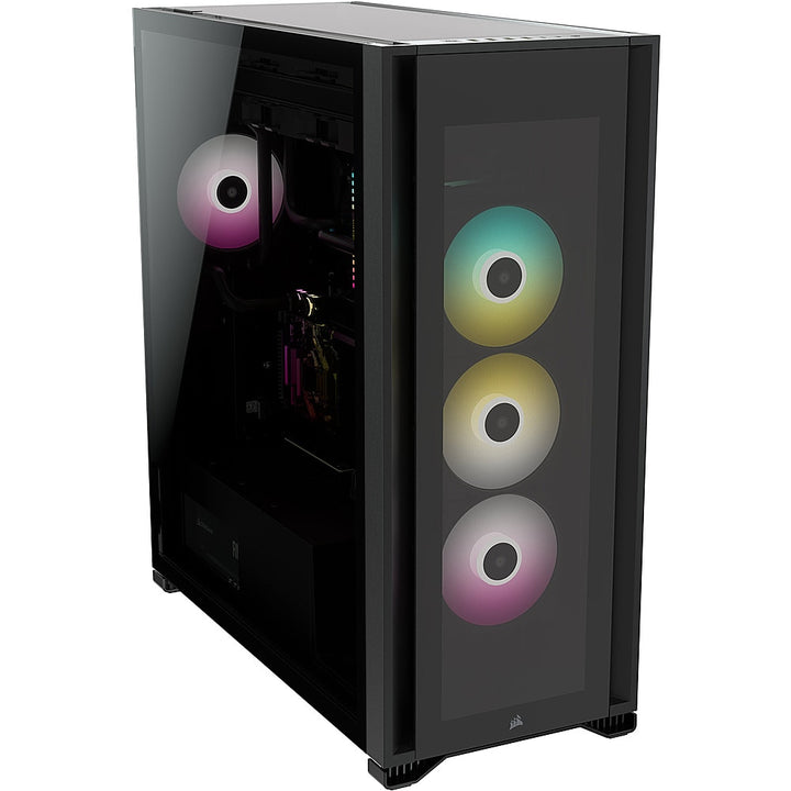 CORSAIR - iCUE 7000X RGB ATX/Mini ITX/Micro ATX/EATX Full-tower Case - Black_5