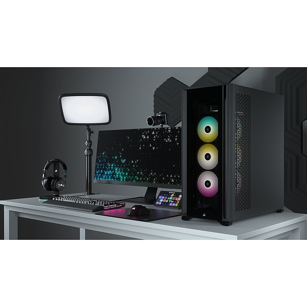 CORSAIR - iCUE 7000X RGB ATX/Mini ITX/Micro ATX/EATX Full-tower Case - Black_20