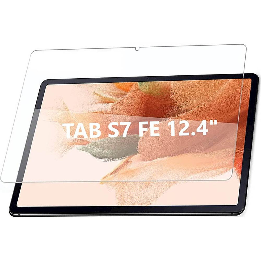 SaharaCase - ZeroDamage Tempered Glass Screen Protector for Samsung Galaxy Tab S7 FE - Clear_0