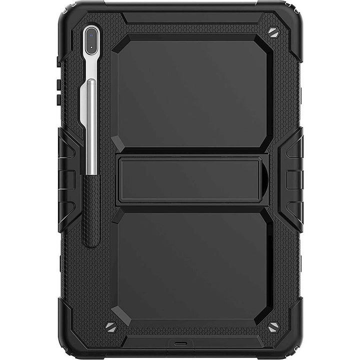 SaharaCase - DEFENSE Series Case for Samsung Galaxy Tab S7 FE and Tab S8 Plus - Black_0