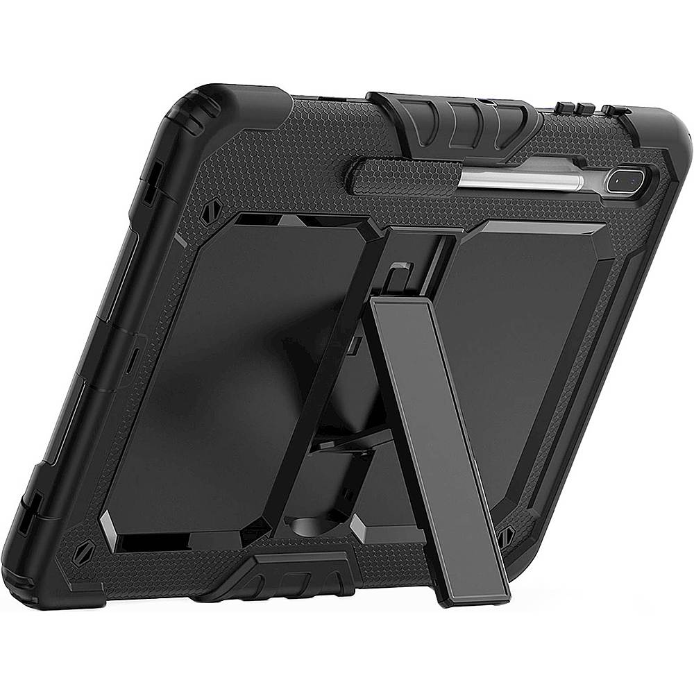 SaharaCase - DEFENSE Series Case for Samsung Galaxy Tab S7 FE and Tab S8 Plus - Black_2