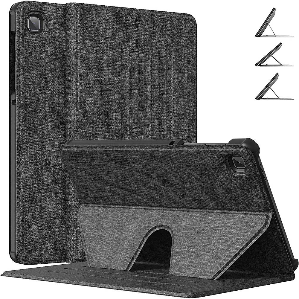 SaharaCase - Multi-Angle Folio Case for Samsung Galaxy Tab A7 Lite - Black_3