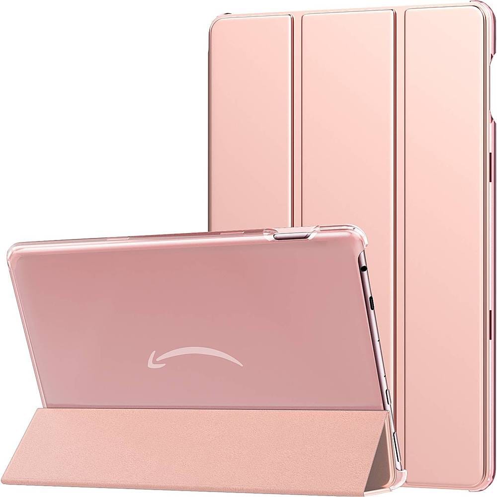 SaharaCase - Tri-Fold Folio Case for Amazon Fire HD 10 (2021) - Pink_3