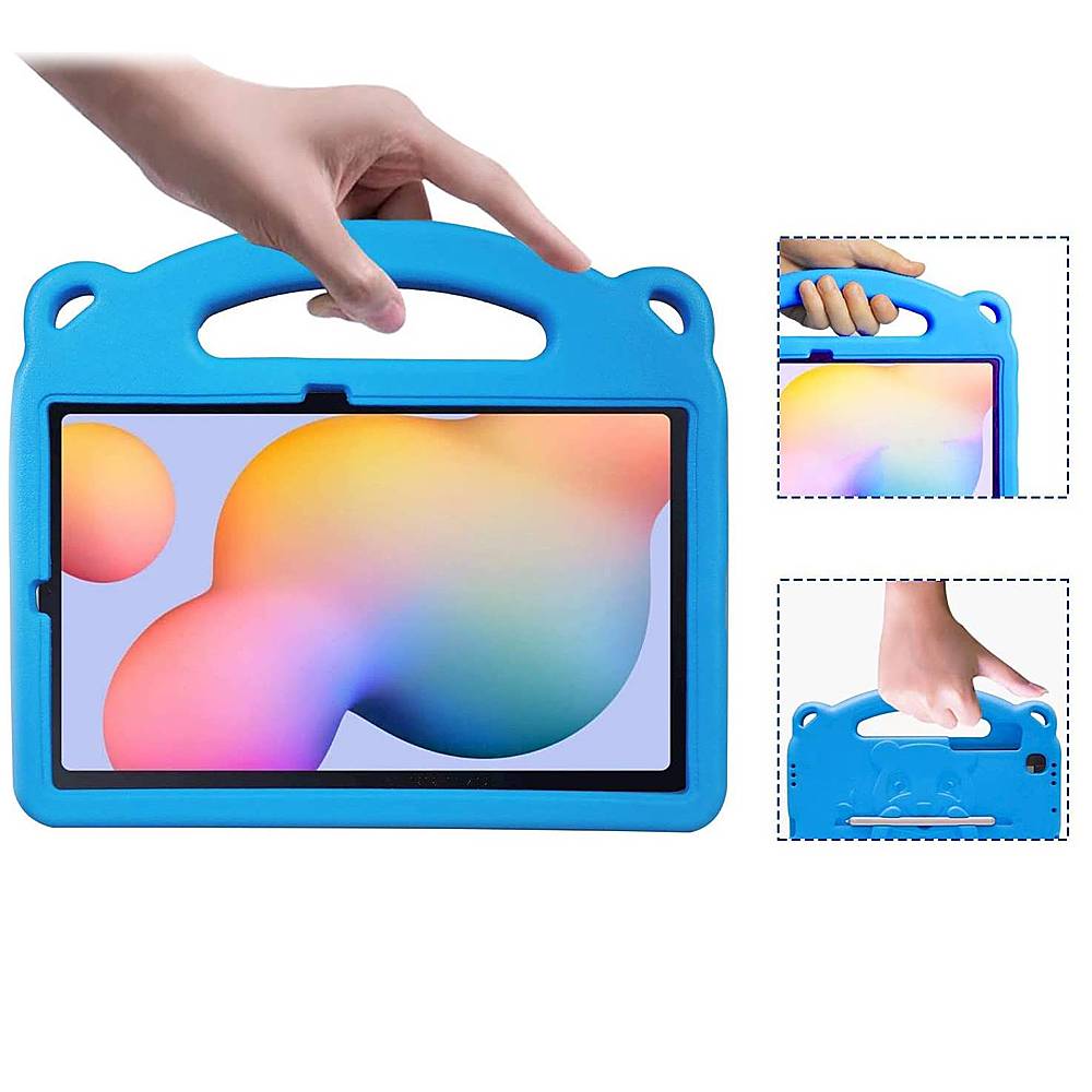 SaharaCase - Teddy Bear KidProof Case for Samsung Galaxy Tab A7 Lite - Blue_1