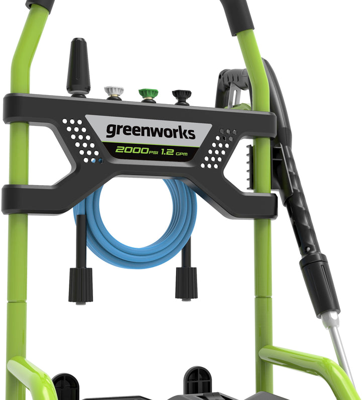 Greenworks - 2000 PSI Electric Pressure Washer - Green_2