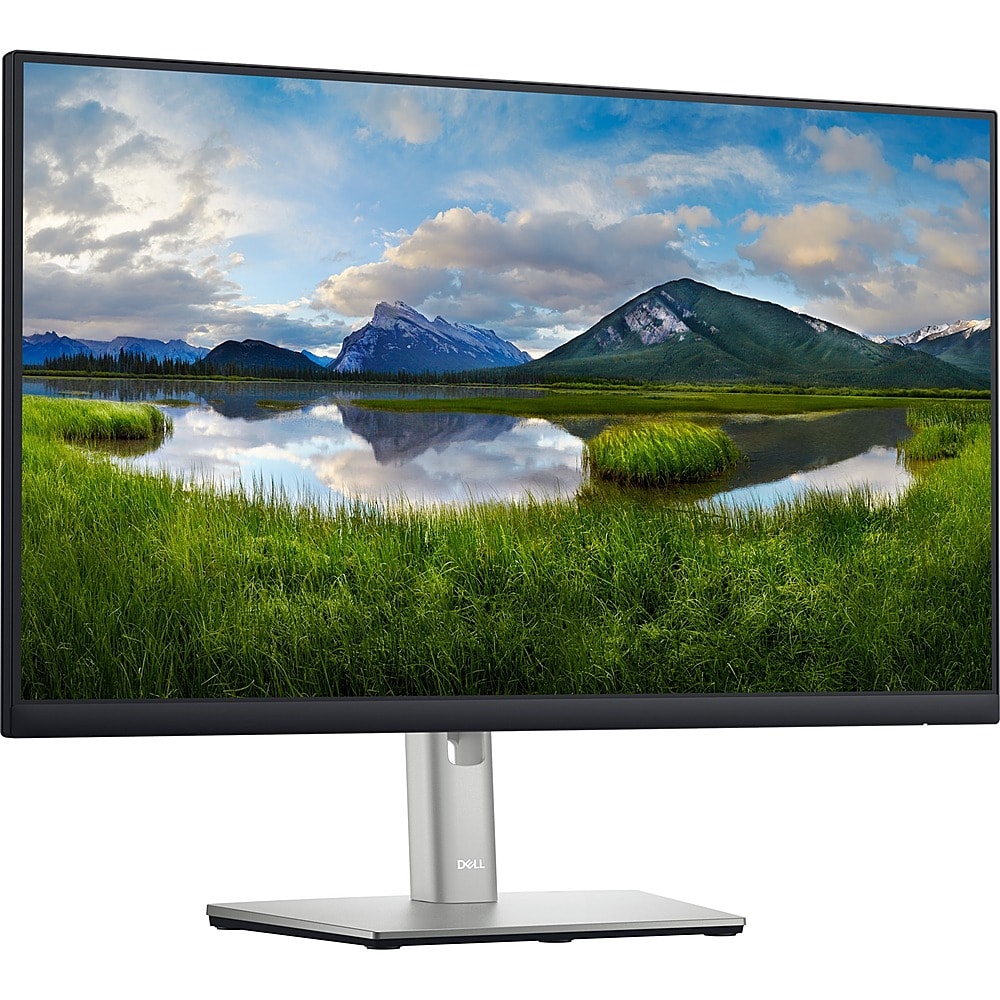 Dell - 23.8" LCD FHD Monitor (DisplayPort,USB, HDMI) - Black, Silver_13