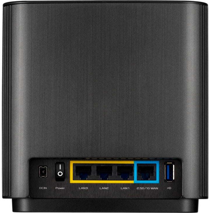 ASUS - ZenWiFi AX Wireless-AC 825 MB/s Router with Ethernet Modem - Black_9