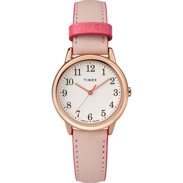 Timex - Women's Easy Reader 30mm Color Pop with Pay - Pink/Rose Gold/Timex Pay_0