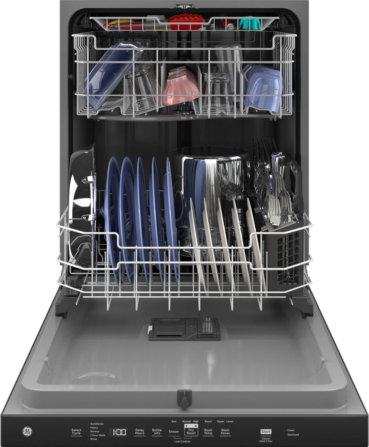 GE - Top Control Built-In Dishwasher with 3rd Rack, 50 dBA - Stainless steel_4