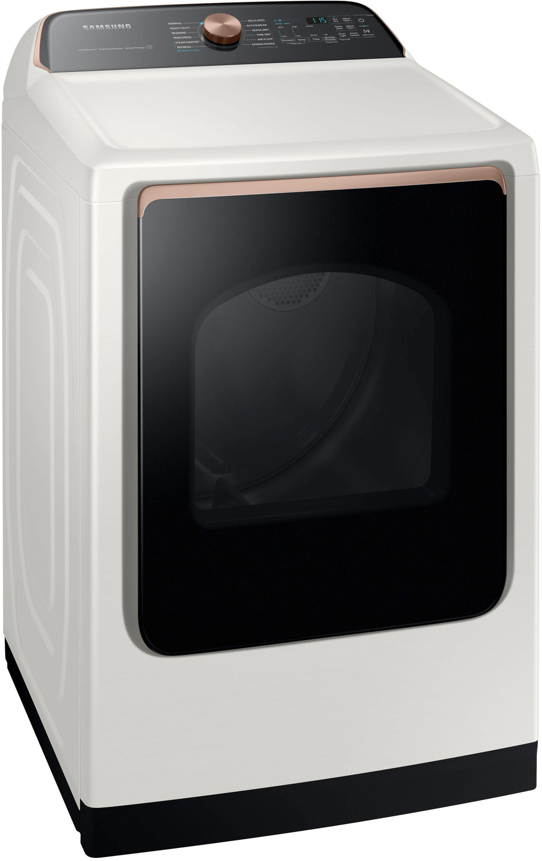 Samsung - 7.4 cu. ft. Smart Gas Dryer with Steam Sanitize+ - Ivory_9